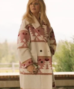 beth dutton pink coat
