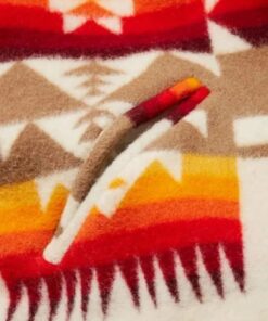 Beth Dutton Poncho Style Hooded Aztec Coat