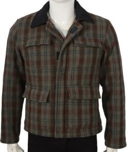 Yellowstone John Dutton Wool Plaid Jacket
