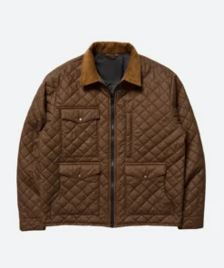 John Dutton Yellowstone Season 4 Quilted Jacket