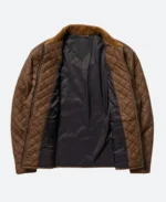 John Dutton Yellowstone Season 4 Quilted Cotton Jacket