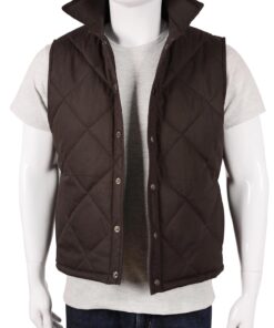 John Dutton quilted vest