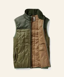 Rip Wheeler Green Quilted Vest