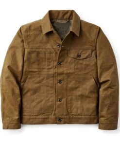 Rip Wheeler Tin Cloth Short Lined Cruiser Jacket