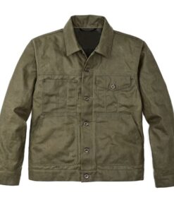 Rip Wheeler Tin Cloth Short Lined Cruiser Jacket