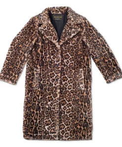 Beth Dutton Leopard Coat