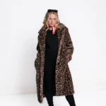 Beth Dutton Leopard Coat