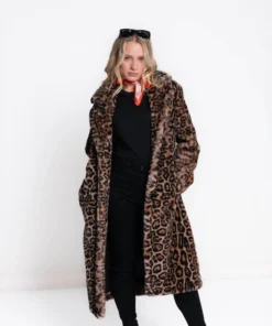 Beth Dutton Leopard Coat