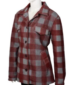 Beth Dutton Red Blazer Wool Coat