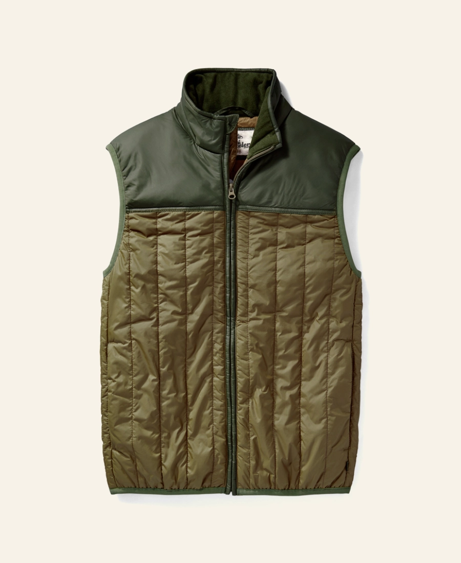Rip Wheeler Green Quilted Vest Rip Wheeler Green Quilted Vest