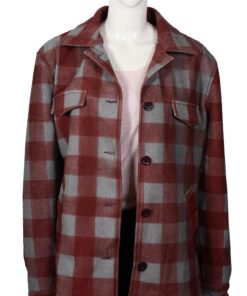 Beth Dutton Red Blazer Wool Coat