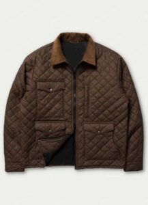 John Dutton Yellowstone Season 4 Quilted Jacket