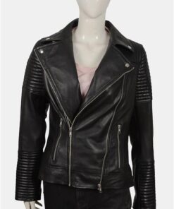 Yellowstone Beth Dutton Black Leather Jacket