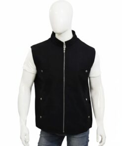 Rip Wheeler Black Wool Vest