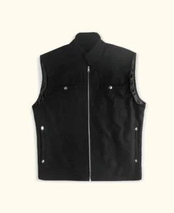 Rip Wheeler Black Wool Vest