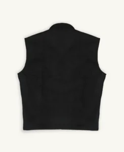 Rip Wheeler Black Wool Vest