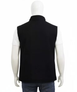 Rip Wheeler Black Wool Vest