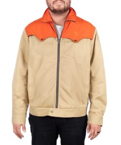 Yellowstone John Dutton Colorblock Panel Heavy Duty Jacket
